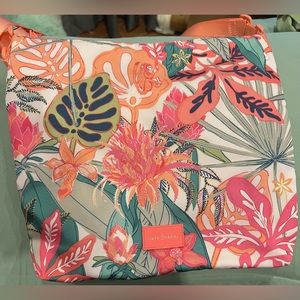 Pink tropical Vera Bradley Cross body